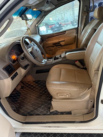 Khobar, Vehicles, Cars & Trucks , SAR 20500,  Nissan Armada,  2009,  Automatic,  394315 KM,    LE Full Option 4x2 White For Sale