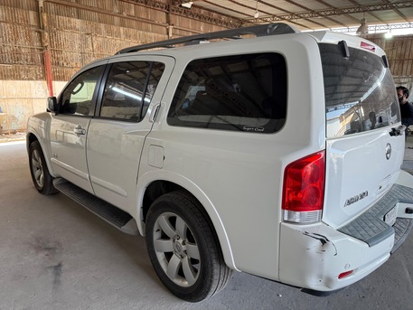 Khobar, Vehicles, Cars & Trucks , SAR 20500,  Nissan Armada,  2009,  Automatic,  394315 KM,    LE Full Option 4x2 White For Sale