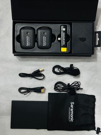 Riyadh, Appliances, SAR 800,  Wireless Mic Saramonic Blink 500 B4 For Social Media Mi System With Lavalier