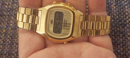 Riyadh, Watches, SAR 1250,  Orient Digital Watch  NEW ( Vintage Of More Than 40 Years Old) For Men Original Japan 1250