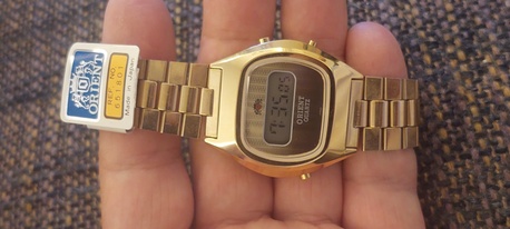 Riyadh, Jewelry, SAR 1290,  Orient Digital Watch NEW Vintage Of More Than 40 Years Ago  Men Original Japan Made 1290