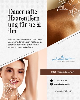 Geneva, Printing, Diodenlaser Haarentfernung In Kreuzlingen &ndash; Dauerhaft Glatte Haut Mit Adieu Tattoo