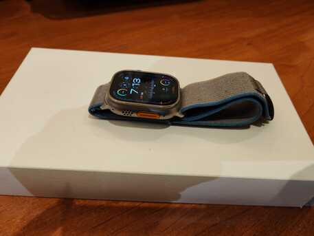 Al Sulaymaniyyah, Watches, SAR 1350,  Apple Watch Ultra (49mm) GPS + Cellular Titanium