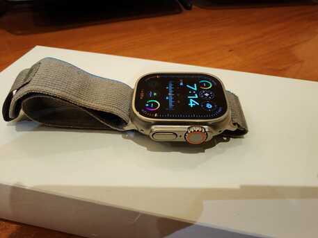 Al Sulaymaniyyah, Watches, SAR 1350,  Apple Watch Ultra (49mm) GPS + Cellular Titanium