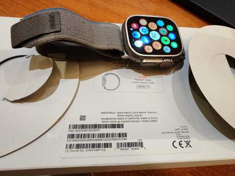 Al Sulaymaniyyah, Watches, SAR 1350,  Apple Watch Ultra (49mm) GPS + Cellular Titanium