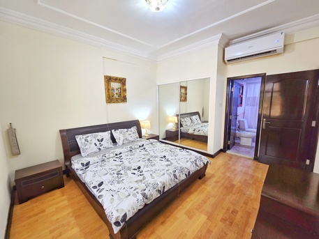 Hoora, Apartments/Houses, BHD 400/month,  Furnished,  2 BR,  140 Sq. Meter,  2BHK Fully Furnished Apartment With Pool & GYM - Private Parking