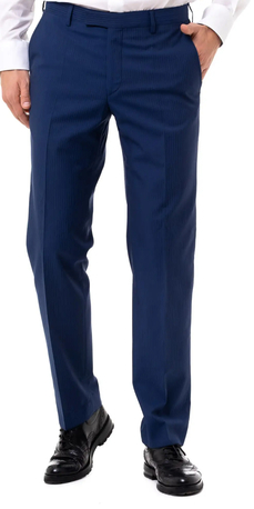 Jubail, Clothing & Accessories, SAR 499,  Pierre Cardin Men&rsquo;s Full Suit Blue Size 44 New Mint Condition