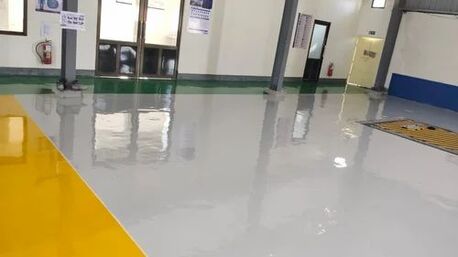 Jeddah, Construction, Epoxy Flooring Work