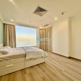 Salmiya, Apartments/Houses, KWD 700/month,  2 BR,  Furnished 2-Bedroom Seaview Apartment For Rent In Fintas, Kuwait