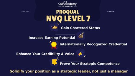 Sharjah, Lessons Offered, Gulf Academy Safety: Proven ProQual Level 7 Success