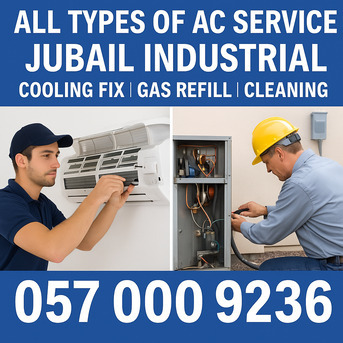 Jubail, Air Conditioners, SAR 150,  ▅▇█❄️ALL TYPES OF AC SERVICE &ndash; JUBAIL INDUSTRIAL&ndash;COOLING FIX | GAS REFILL | CLEANING❄️█▇▅
