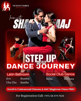 Dubai, Lessons Offered, Step Up Your Dance Journey &mdash; Learn With Shan & Raaj In Dubai