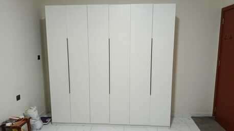 Jeddah, Furniture, SAR 24,  Luxury Master Bedroom Set Jeddah | 6-Door Wardrobe + 6-Drawer Dressing Table With Stool |