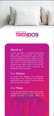 Jubail, Rooms Available, SAR 30/day, Trendos Camp And Catering Services