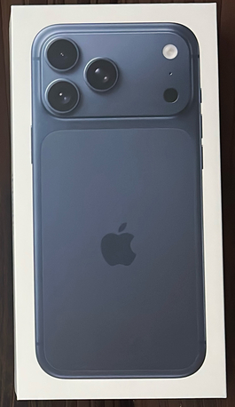 Dammam, Mobile Phones, SAR 5550,  Apple IPhone 17 Pro Max 256 GB Blue(Sealed)