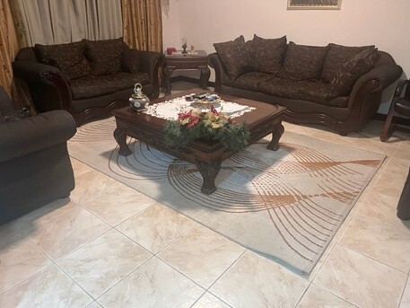 Dammam, Furniture, SAR 1800,  Sofa Set With Center And Side Table+ Dinner Set With 8 Seats