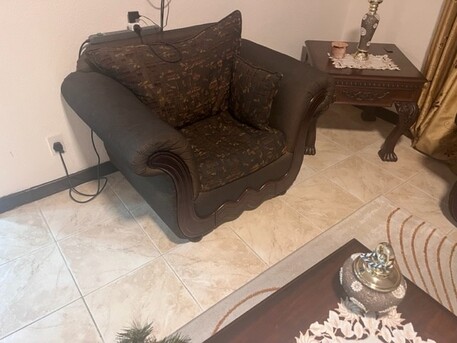 Dammam, Furniture, SAR 1800,  Sofa Set With Center And Side Table+ Dinner Set With 8 Seats