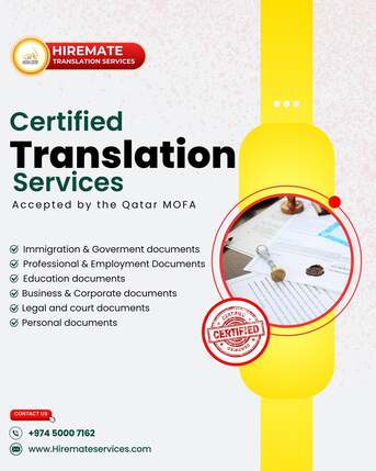 Doha, Financial, Certified Translation Services In Qatar &ndash; Accurate & Legally Approved
