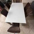 SAR 850,  Dining Table With 6 Chairs (Home Center)