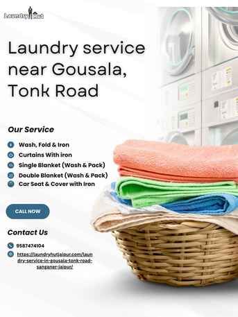 Jaipur, Cleaning, Top Laundry & Dry-Cleaning In Goushala, Tonk Road, Jaipur