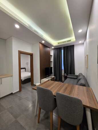 Salmiya, Apartments/Houses, KWD 400/month,  Furnished,  1 BR,  For Rent: Fully Furnished One-bedroom Apartment In Salmiya.