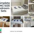 SAR 2500,  Complete King Size Bedroom Sets &ndash; Brand New & Stylish