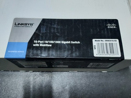 Riyadh, Computers, SAR 250,  Linksys Srw2016 16-port 10/100/1000 Gigabit