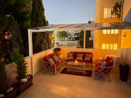 Jabal Al-Weibdeh, Apartments/Houses, JOD 325/month,  Furnished,  1 BR,  60 Sq. Meter,  Nice Apartment For Rent In Alweibdeh