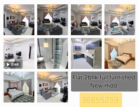 Hidd, Apartments/Houses, BHD 330/month,  2 BR,  Flat 2bhk For Rent Inclusive Ewa Hidd