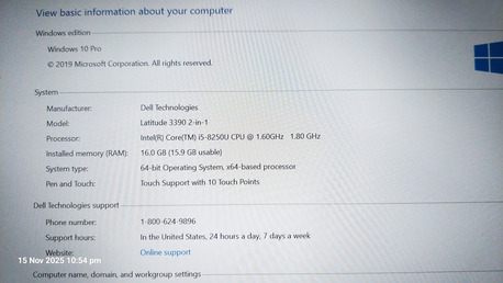 Jeddah, Computers, SAR 1100,  Dell 2 In 1 360 Touch Screen Core I5 8 Generation