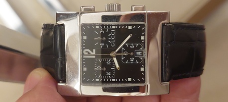 Riyadh, Jewelry, SAR 1500,  Gucci Chronograph Watch For Men Original Swiss Made