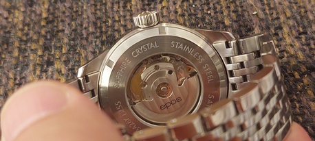 Riyadh, Watches, SAR 1950,  EPOS Automatic Watch Big Dial 42mm For Men Original Swiss Made