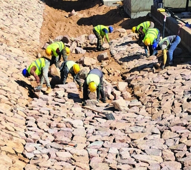 Jeddah, Construction, Stone Wall Construction &ndash; Masonry Work &ndash; All KSA