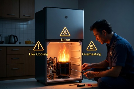 Kuala Lumpur, Technical, Fridge Compressor Problems & Solutions In Malaysia | SFFridge Repair