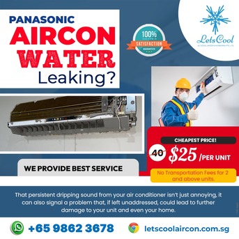 Singapore, Air Conditioners, SGD 50,  Panasonic Aircond Water Leaking