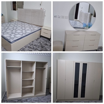 Riyadh, Furniture, SAR 11,  New Bedroom Set Sale Online Home Devlree Free