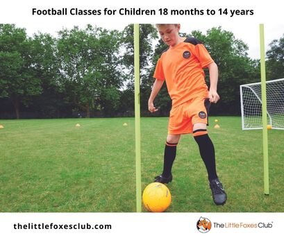 London, Training, Football Classes For Children 18 Months To 14 Years