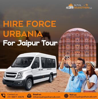 Jaipur, Travel, Affordable Urbania Tempo Traveller In Jaipur