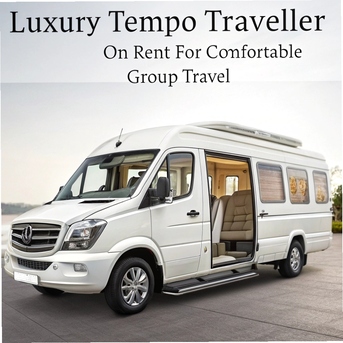Jaipur, Travel, Luxury Tempo Traveller On Rent For Comfortable Group Travel