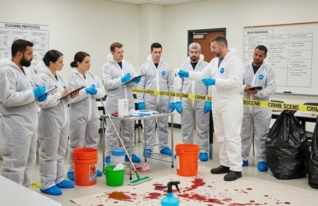 London, Lessons Offered, Crime Scene Cleaner Courses UK