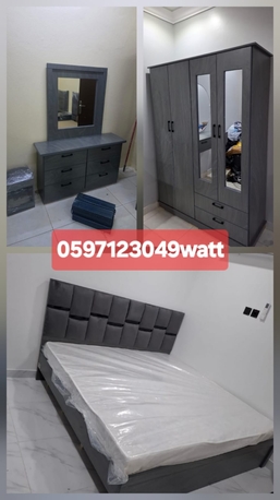 Riyadh, Furniture, SAR 11,  New Bedroom Set Sale Online Home Devlree Free
