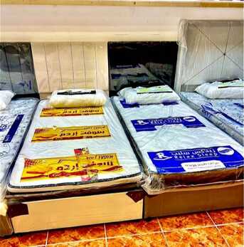 Jeddah, Furniture, SAR 5,  Beds And Mattresses Of All Sizes Brand New Singe Beds, Medium Beds, Double Beds