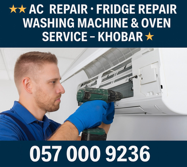 Al Aziziyah, Appliance Repair, ⭐⭐ AC REPAIR &bull; FRIDGE REPAIR &bull; WASHING MACHINE &ndash; KHOBAR ⭐⭐