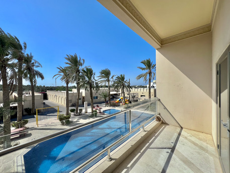 Hamala, Apartments/Houses, BHD 525/month,  Furnished,  2 BR,  160 Sq. Meter,  Spacious Pool-View 2BR Compound Apartment | Hamala
