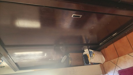 Riyadh, Furniture, SAR 500,  King Size Bed Set With Wardrobe,And L Shape 7-Seater Sofa With Rotating Glass Centre Table