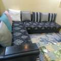 SAR 300,  Black Color 8 Seater Used Sofa For Sale