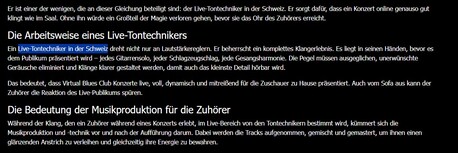 Geneva, Business, Professioneller Live-Tontechniker In Der Schweiz F&uuml;r Perfekten Event-Sound