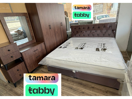 Jeddah, Furniture, SAR 1500,  Brand New Complete Bedroom Set  With Installments With Tamara Special Offer