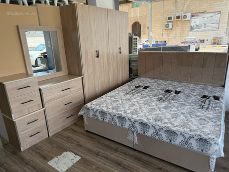 Jeddah, Furniture, SAR 1500,  Brand New Complete Bedroom Set  With Installments With Tamara Special Offer