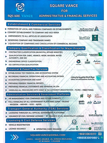 Jubail, Construction, Vendor Registration & Pre-Qualification Services